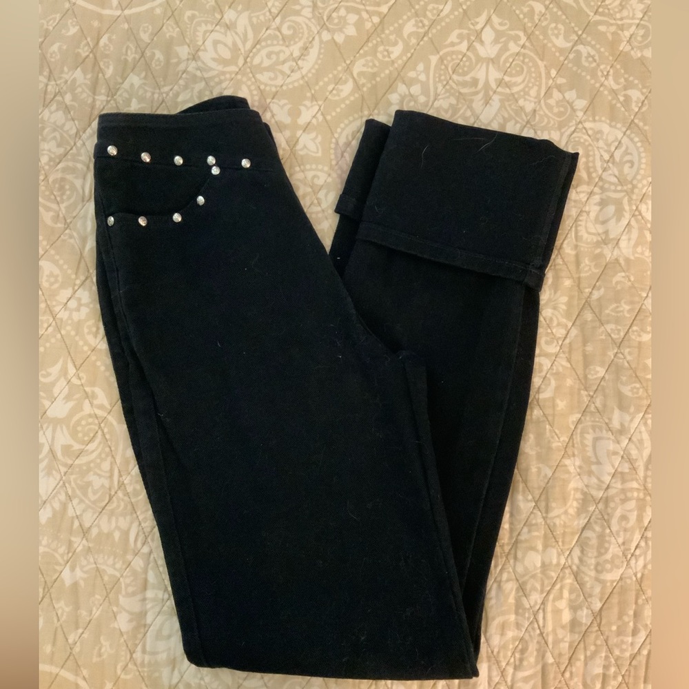 Rockies Black Straight Leg Jeans